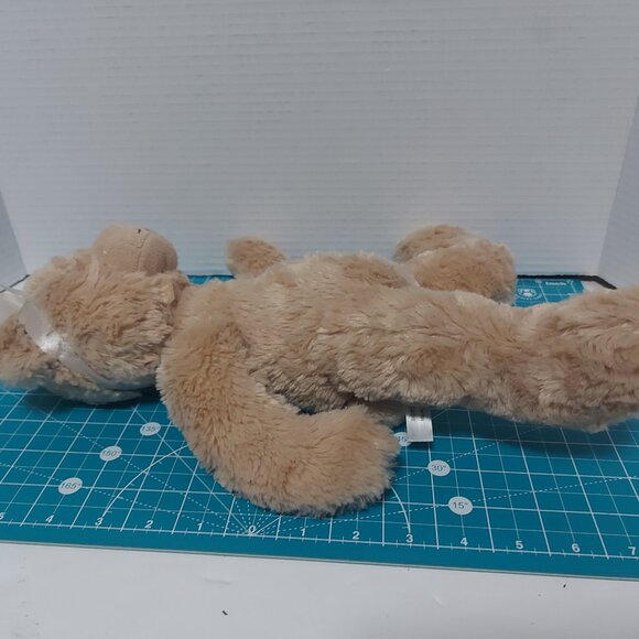 Baby Ganz Collection Plush Bear 13 Inch Sand Beige Tan Stuffed Animal Plushie - Picture 6 of 6